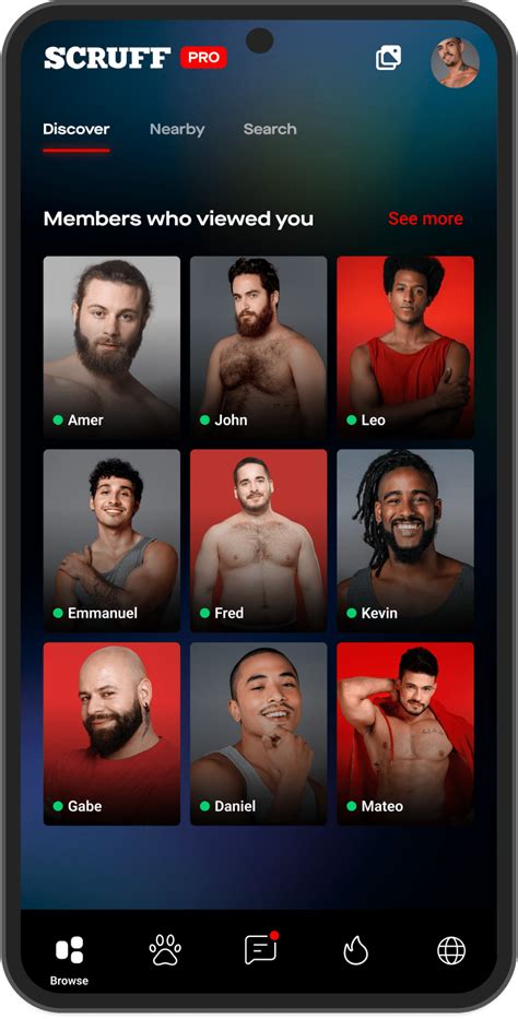 gay chat room apps|SCRUFF .